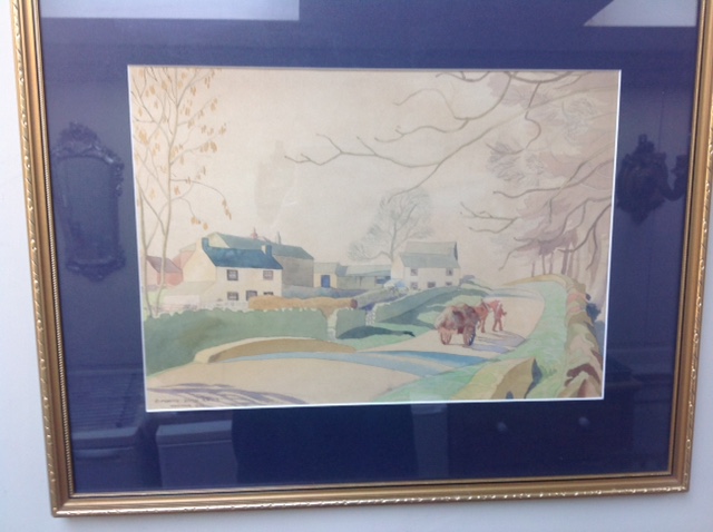 C.Marfitt-Smith A.R.C.A, watercolour, 1939 C.Marfitt-Smith A.R.C.A, watercolour, 1939