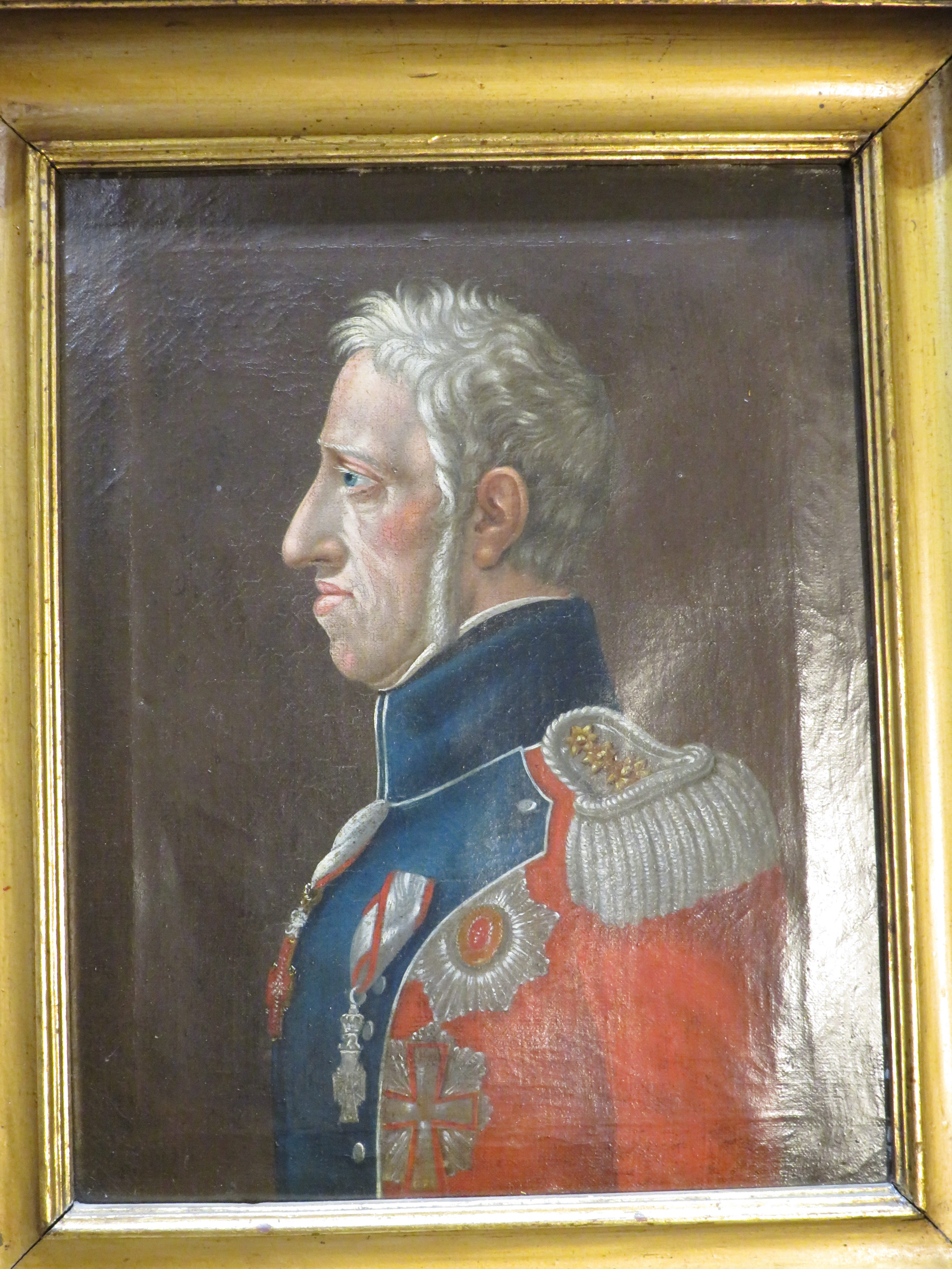 King Frederick VI of Denmark, oil on canvas 1783-1853