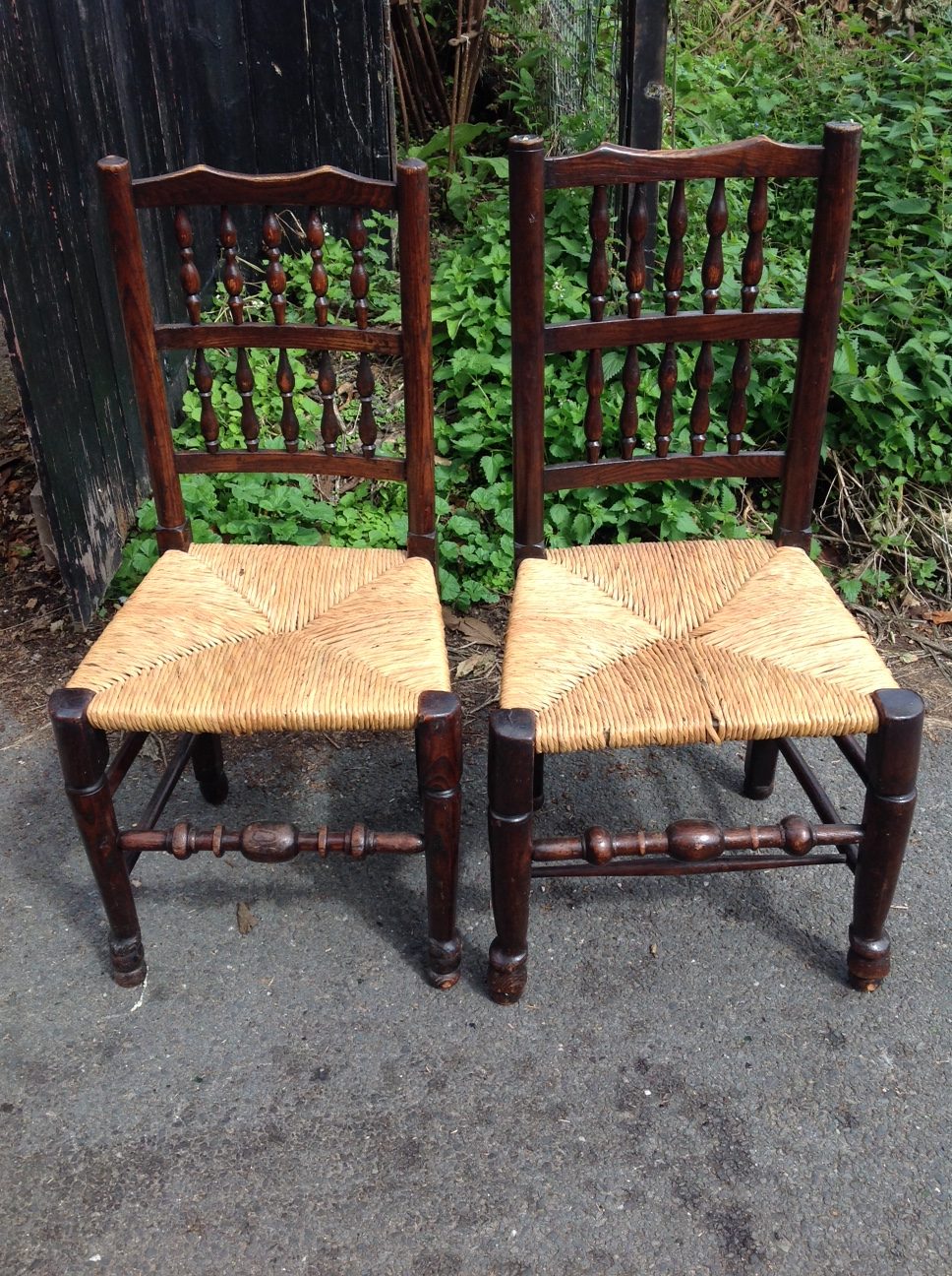 Lancashire spindle backs, early 19th century