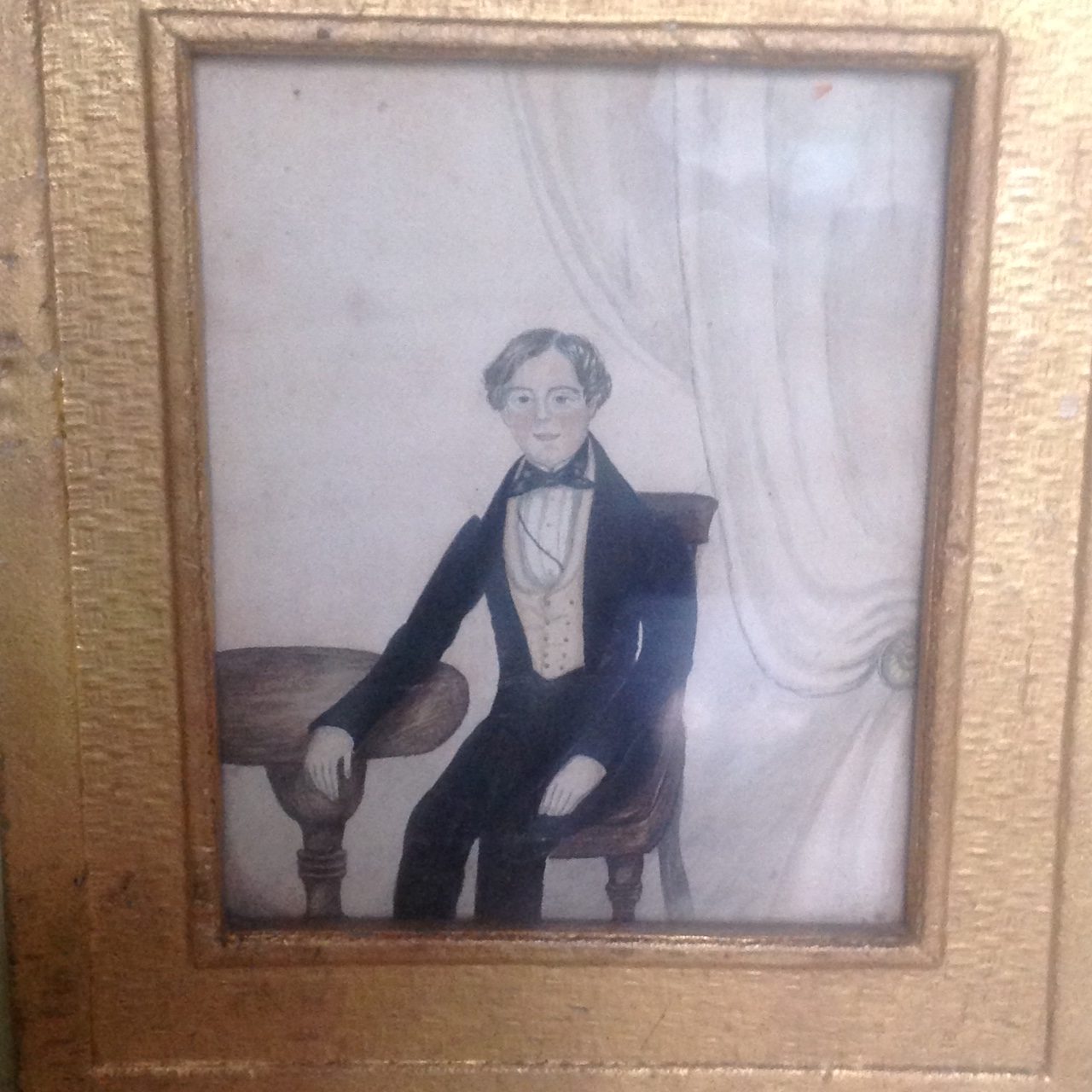 American portrait of an unknown man