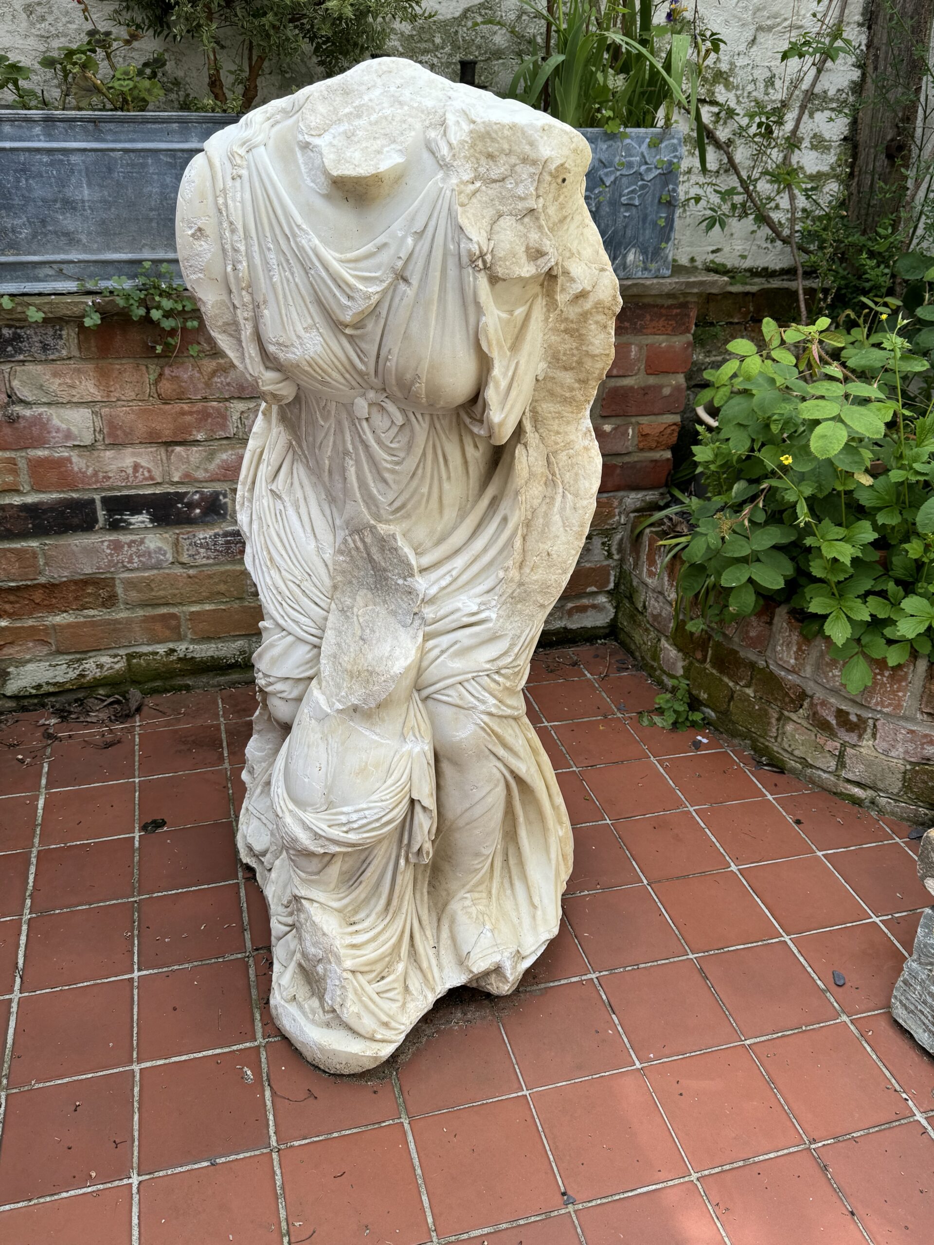 Niobe, marble figure, height 117cms, Roman 1st or 2nd century AD