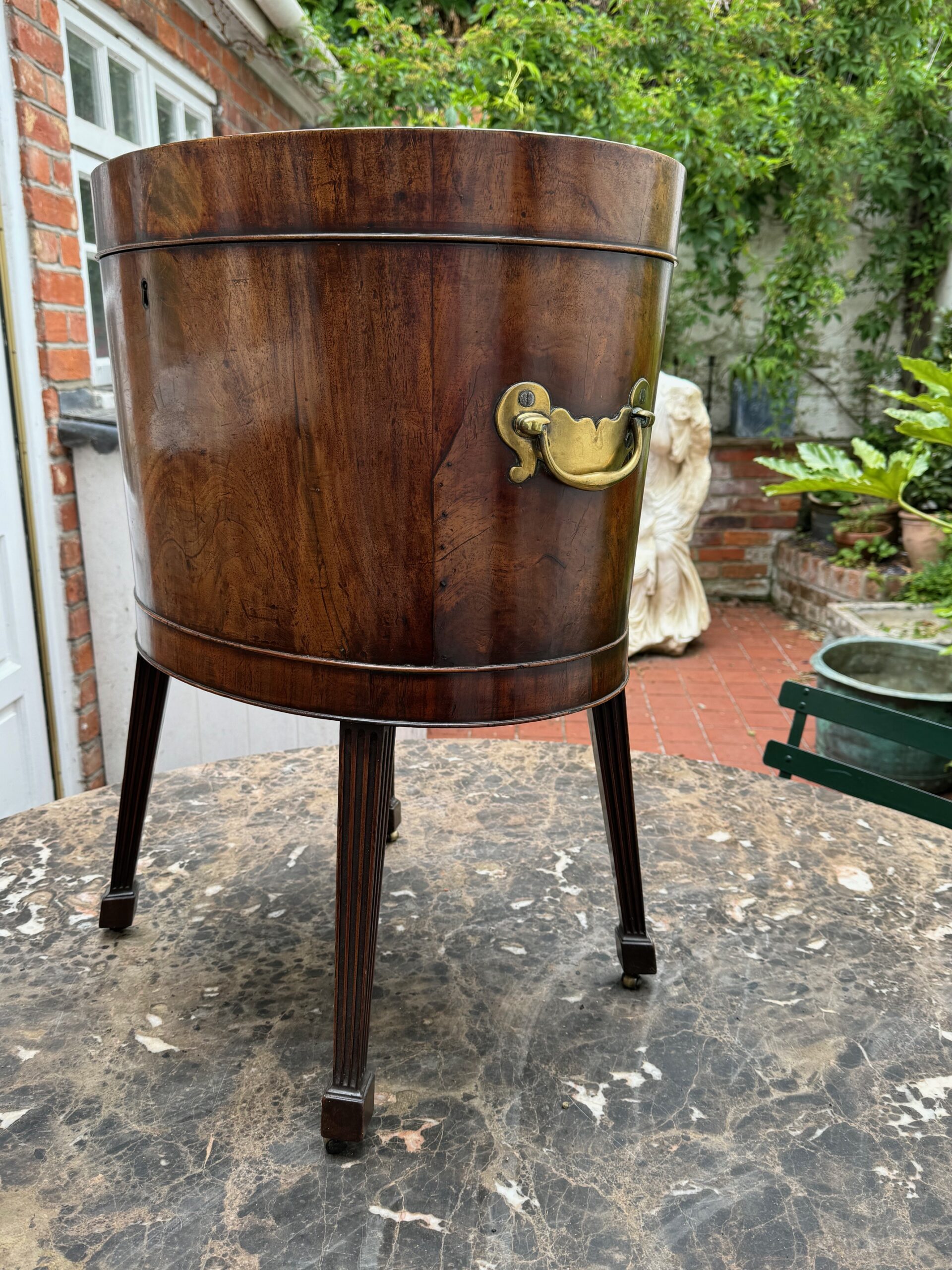 Oval Wine Cooler, Circa 1780-90