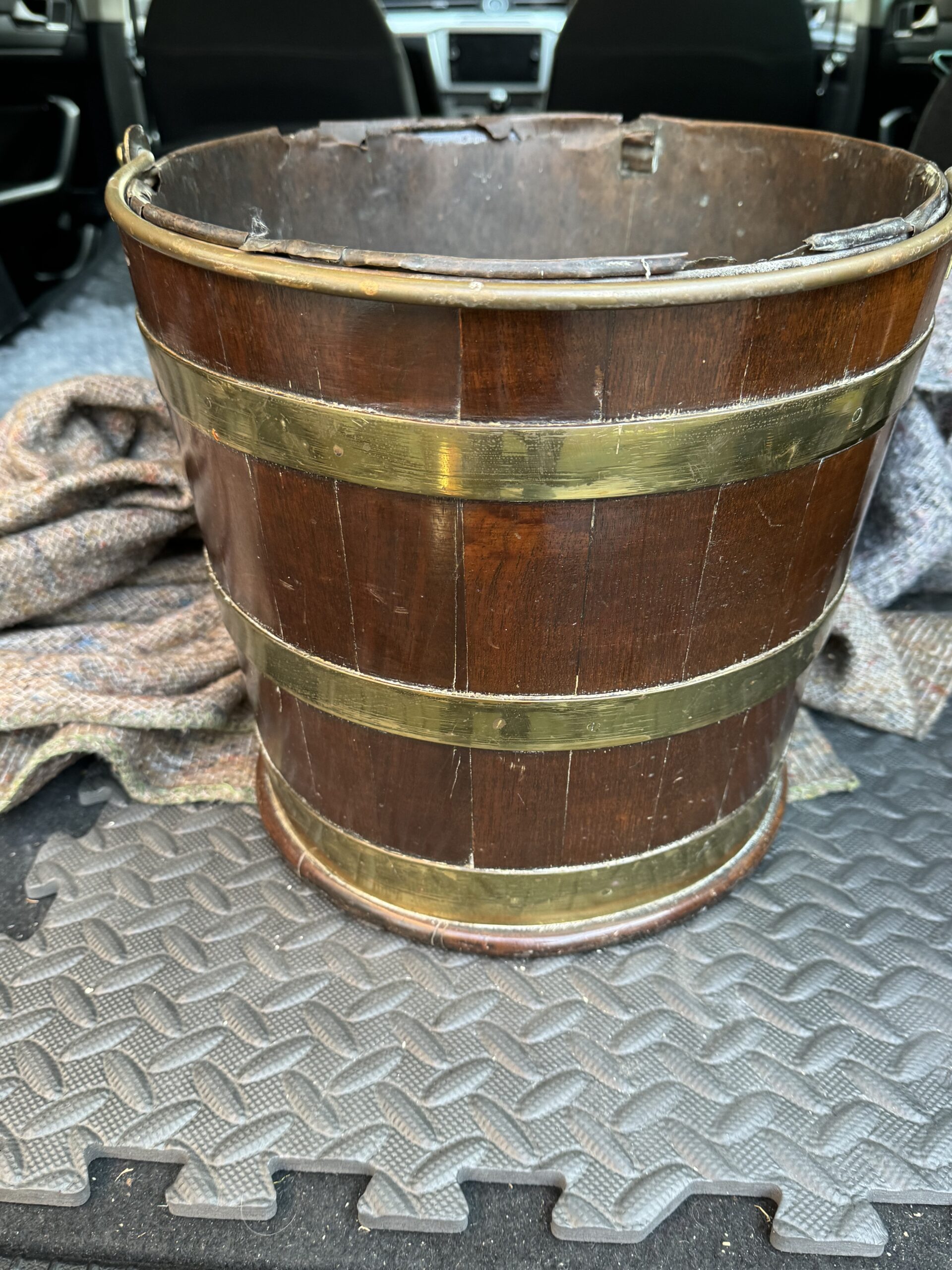 Early 19th Century Peat Bucket