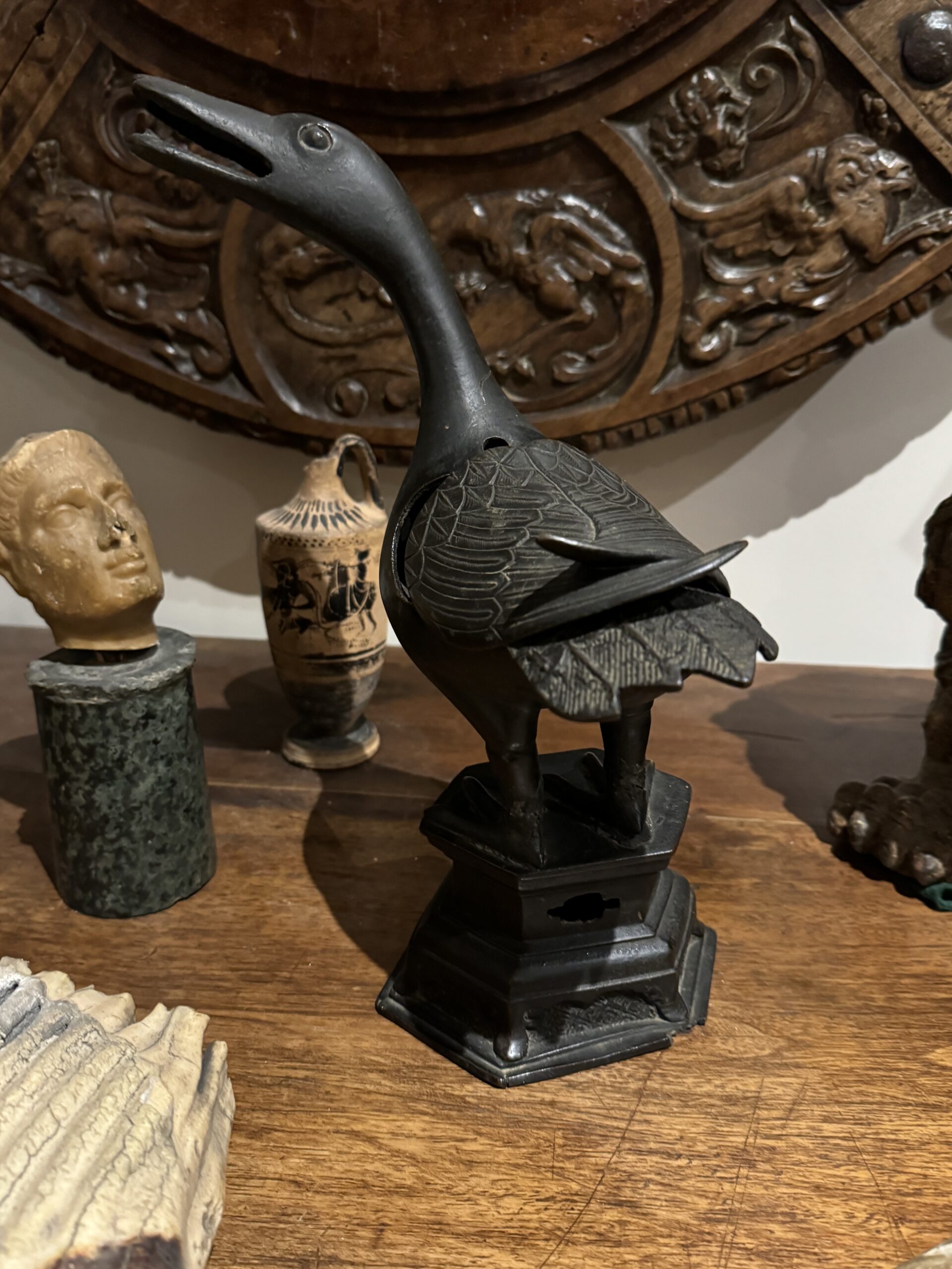Ming Dynasty bronze Duck