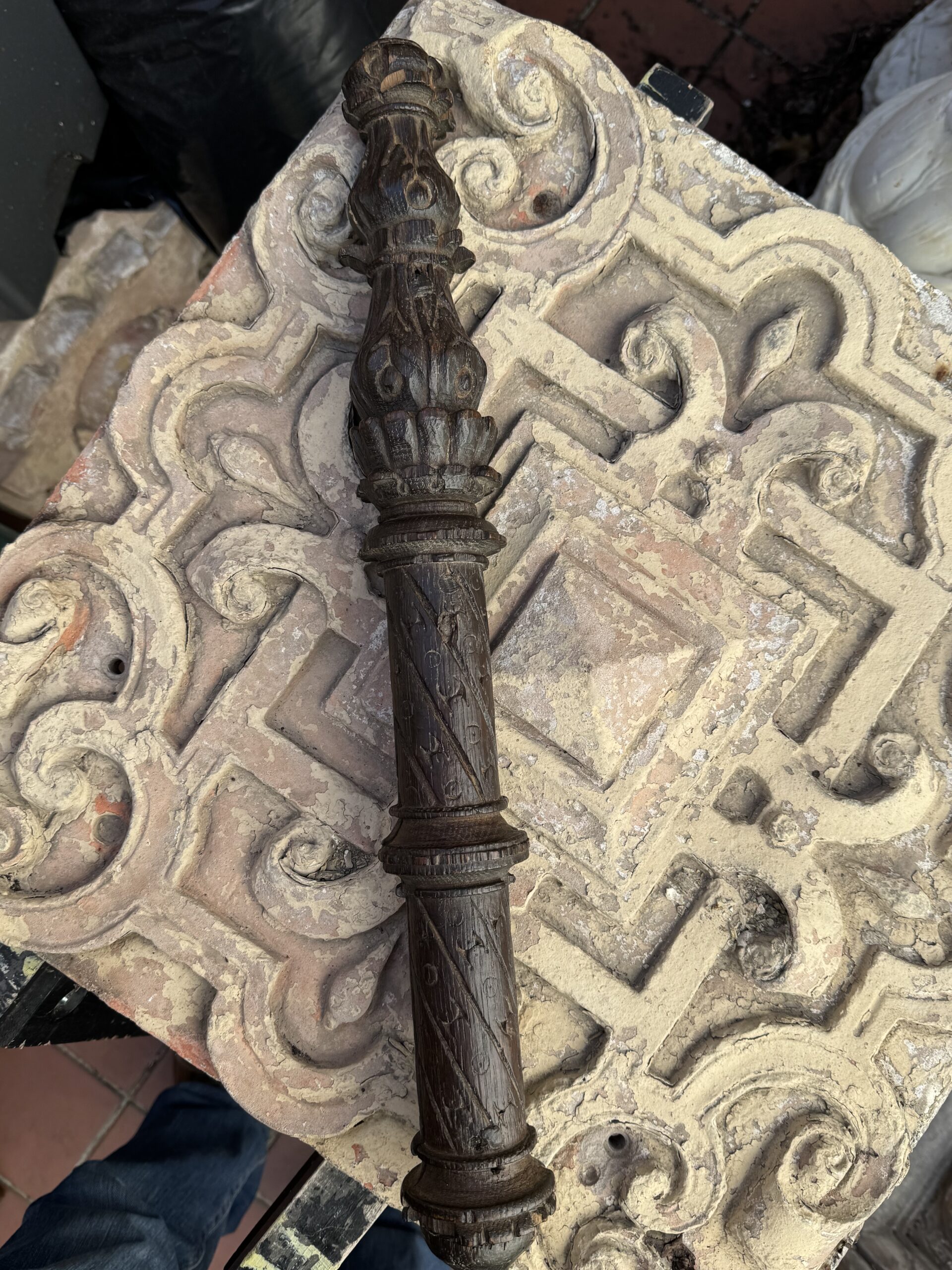 Sixteenth century Jesters Staff c.1550