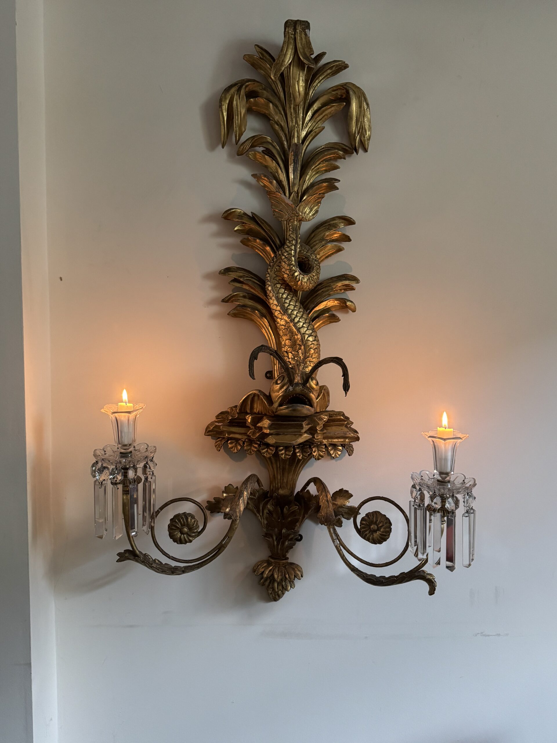 A Very large Wall Sconce, Regency, c 1805
